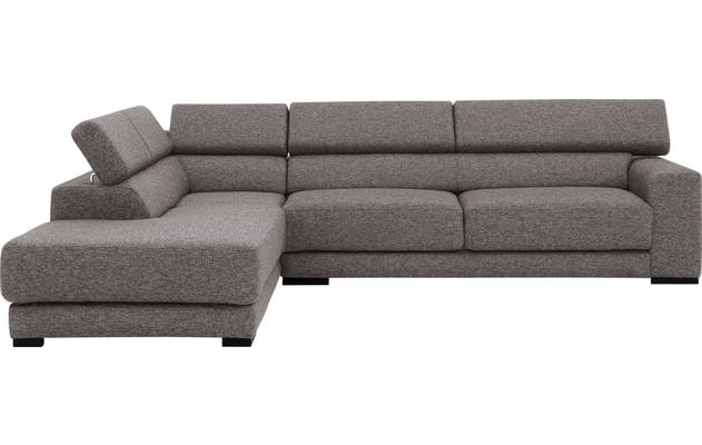 Goossens hoekbank nora grijs stof - 8190123-207-02-gespiegeld