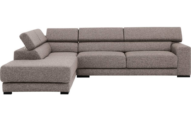 Goossens hoekbank nora grijs stof - 8190123-208-02-gespiegeld