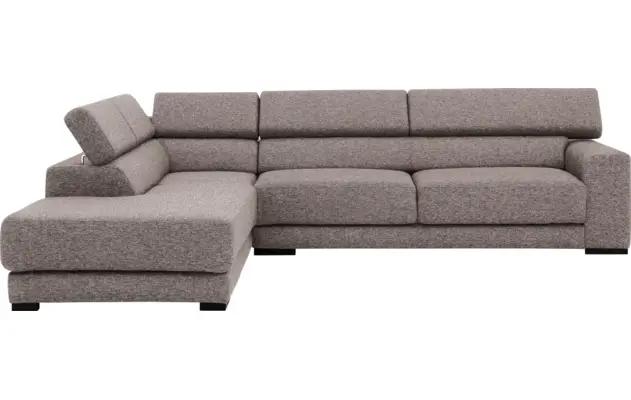 Goossens hoekbank nora grijs stof - 8190123-208-02-gespiegeld