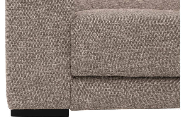 Goossens hoekbank nora beige stof - 8190123-209-11