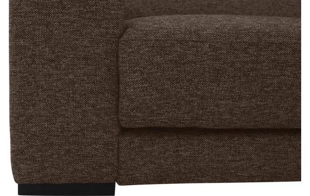 Goossens hoekbank nora bruin stof - 8190123-211-11