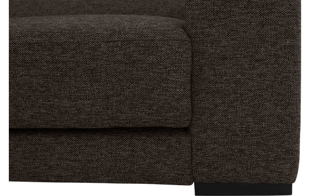 Goossens hoekbank nora bruin stof - 8190123-213-11-gespiegeld