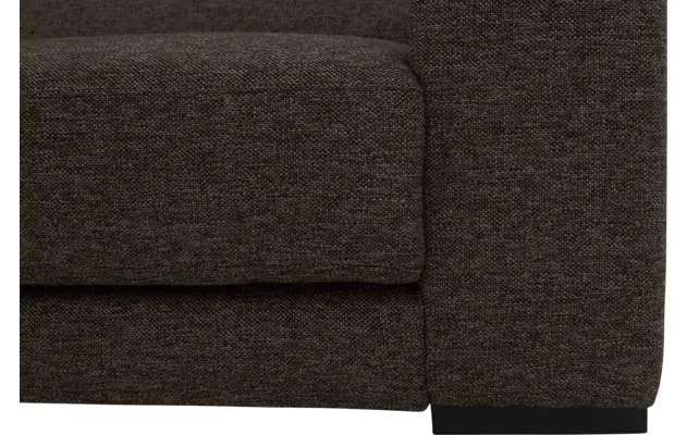 Goossens hoekbank nora bruin stof - 8190123-213-11-gespiegeld