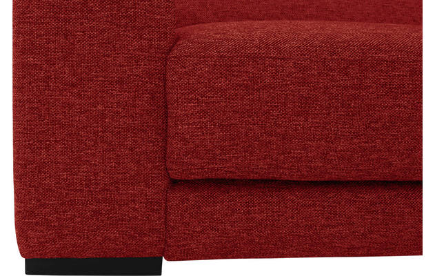 Goossens hoekbank nora rood stof - 8190123-216-11