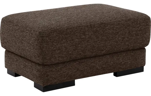 Goossens hocker nora bruin stof - 8190125-211-02