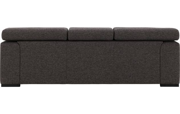 Goossens zitbank nora bruin stof - 8190126-05