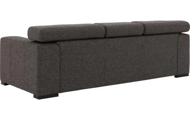 Goossens zitbank nora bruin stof - 8190126-06