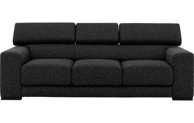 Goossens zitbank nora grijs stof - 8190126-204-02