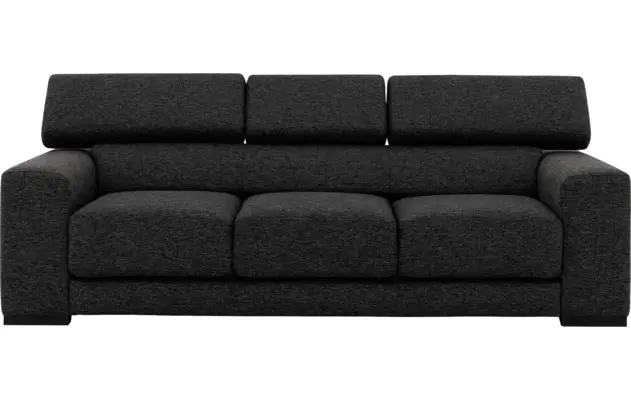 Goossens zitbank nora grijs stof - 8190126-204-02