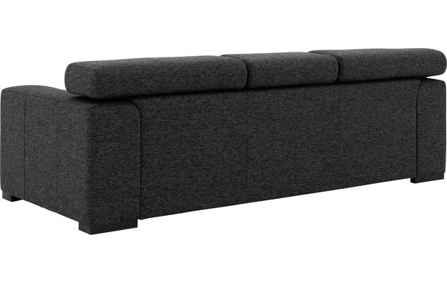Goossens zitbank nora grijs stof - 8190126-204-06