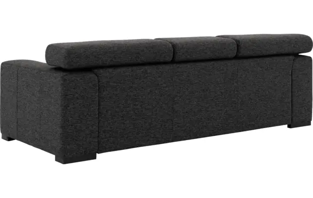 Goossens zitbank nora grijs stof - 8190126-204-06