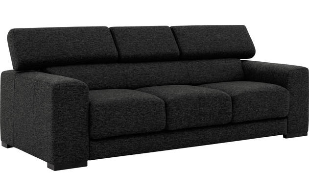 Goossens zitbank nora grijs stof - 8190126-205-03