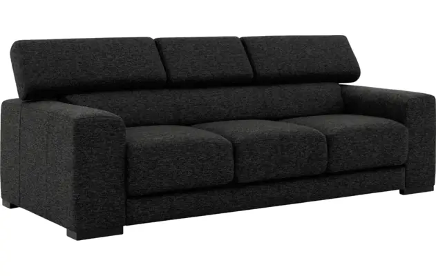 Goossens zitbank nora grijs stof - 8190126-205-03