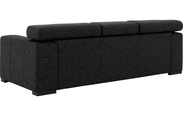 Goossens zitbank nora grijs stof - 8190126-205-06