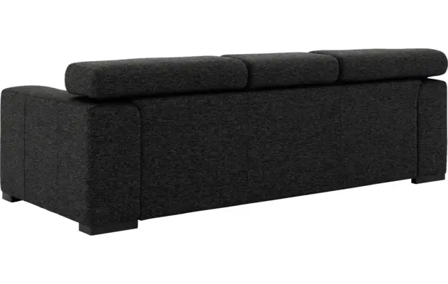 Goossens zitbank nora grijs stof - 8190126-205-06