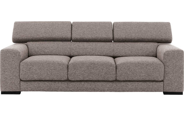 Goossens zitbank nora grijs stof - 8190126-208-02