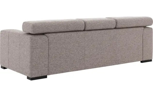 Goossens zitbank nora grijs stof - 8190126-208-06
