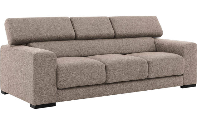 Goossens zitbank nora beige stof - 8190126-209-03