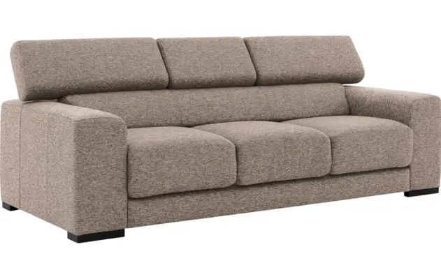 Goossens zitbank nora beige stof - 8190126-209-03