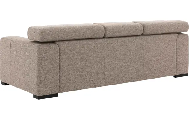 Goossens zitbank nora beige stof - 8190126-209-06