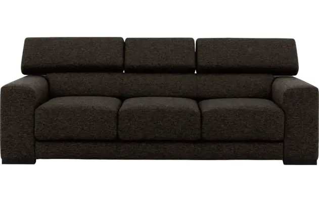 Goossens zitbank nora bruin stof - 8190126-213-02