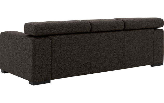 Goossens zitbank nora bruin stof - 8190126-213-06