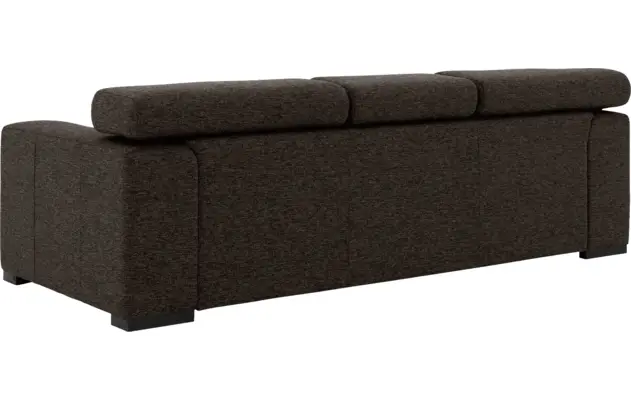 Goossens zitbank nora bruin stof - 8190126-213-06