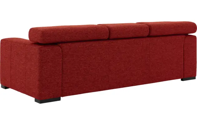 Goossens zitbank nora rood stof - 8190126-216-06