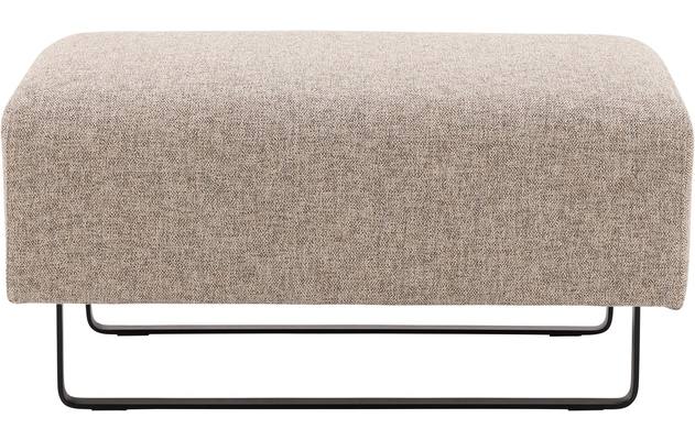 Goossens hocker montreal bruin stof - 8190130-01
