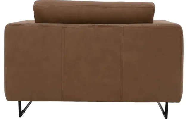 Goossens excellent loveseat jovani bruin leer - 8190140-04
