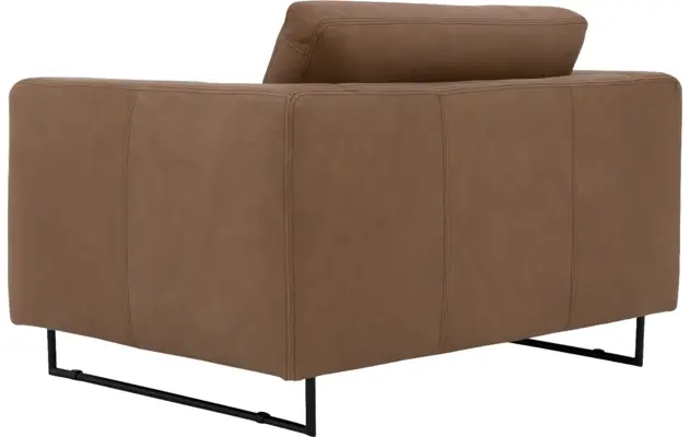 Goossens excellent loveseat jovani bruin leer - 8190140-05