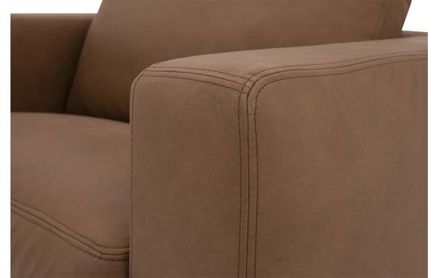 Goossens excellent loveseat jovani bruin leer - 8190140-06