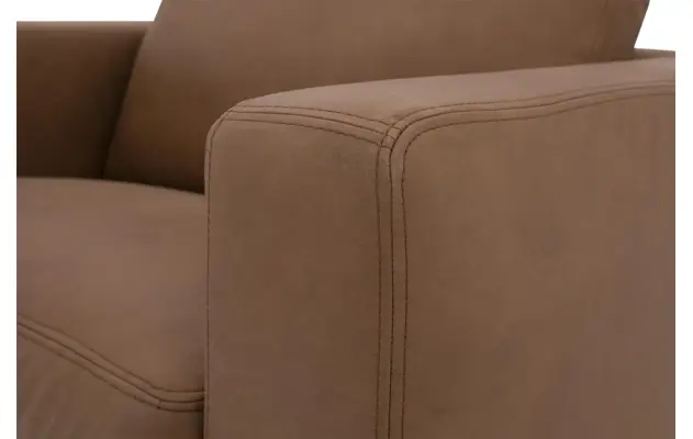 Goossens excellent loveseat jovani bruin leer - 8190140-06