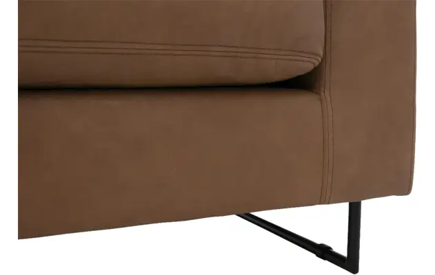 Goossens excellent loveseat jovani bruin leer - 8190140-07