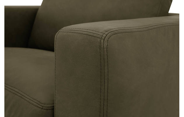 Goossens excellent loveseat jovani groen leer - 8190140-418-06