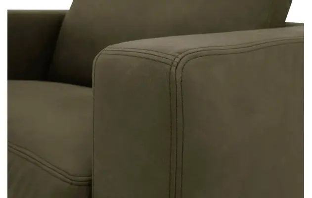 Goossens excellent loveseat jovani groen leer - 8190140-418-06