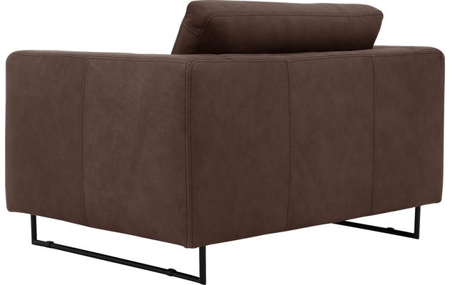 Goossens excellent loveseat jovani bruin leer - 8190140-420-05