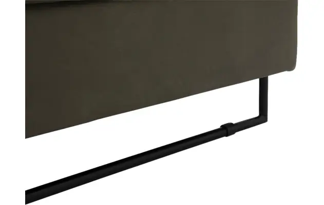 Goossens hocker jovani groen leer - 8190143-04