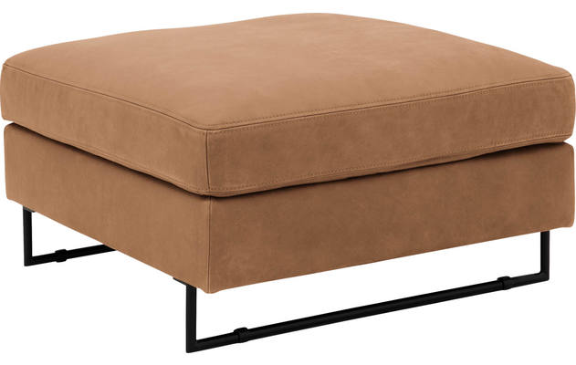 Goossens hocker jovani bruin leer - 8190143-419-02