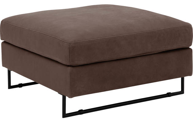 Goossens hocker jovani bruin leer - 8190143-420-02
