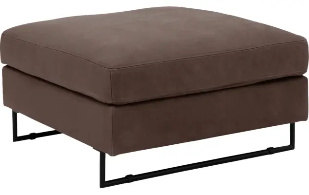Goossens hocker jovani bruin leer - 8190143-420-02