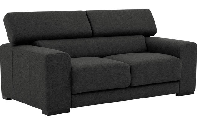Goossens zitbank nora grijs stof - 8190154-204-02