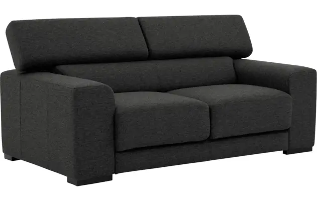 Goossens zitbank nora grijs stof - 8190154-204-02