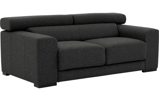 Goossens zitbank nora grijs stof - 8190154-204-03