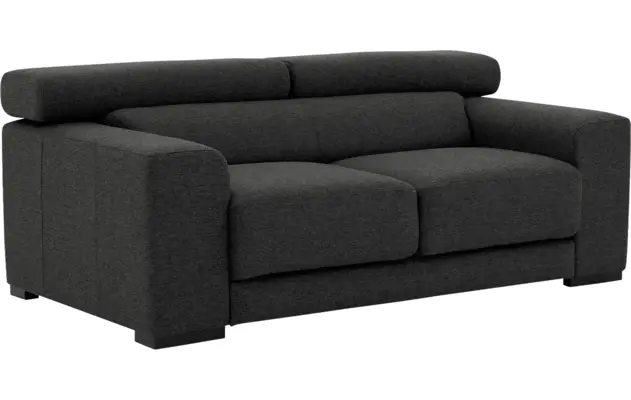 Goossens zitbank nora grijs stof - 8190154-204-03