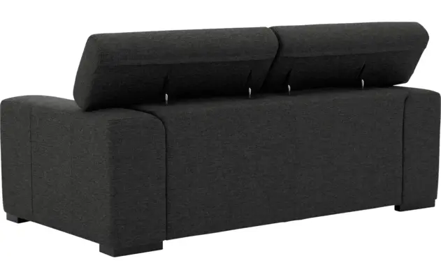 Goossens zitbank nora grijs stof - 8190154-204-05