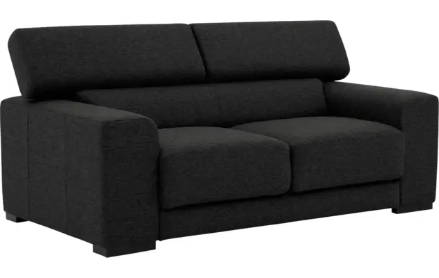 Goossens zitbank nora grijs stof - 8190154-205-02