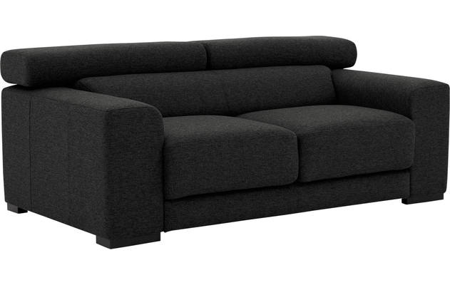 Goossens zitbank nora grijs stof - 8190154-205-03
