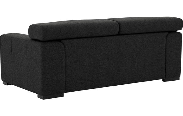 Goossens zitbank nora grijs stof - 8190154-205-04