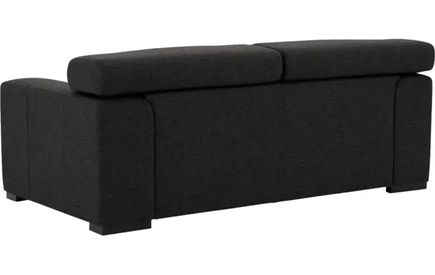 Goossens zitbank nora grijs stof - 8190154-205-04